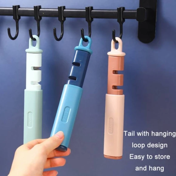 2 in 1 Stainless Steel Peeler with Tungsten Steel Sharpener