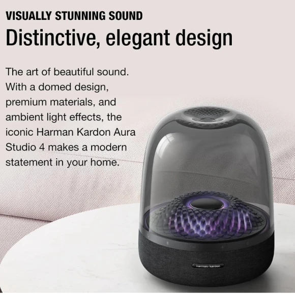 Bluetooth Home Speaker with Superior Sound Performance — Desk Lamp, Harman Kardon