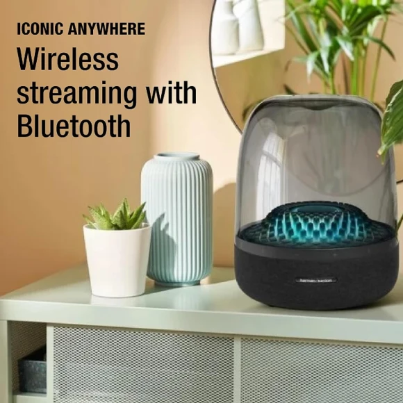 Bluetooth Home Speaker with Superior Sound Performance — Desk Lamp, Harman Kardon