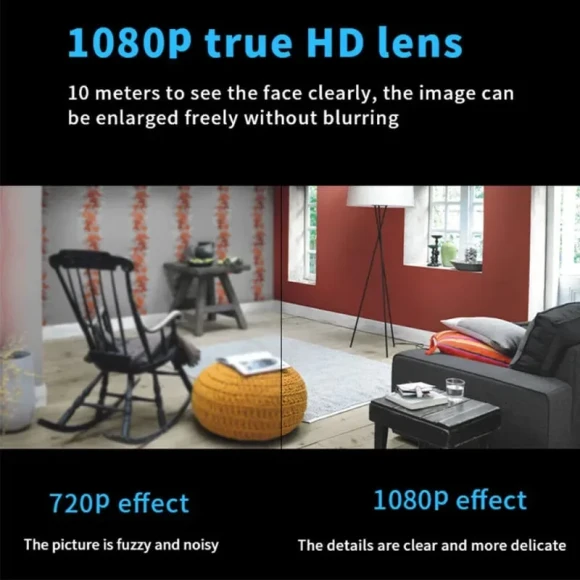Compact 1080P HD WIFI Camera — Security Camera