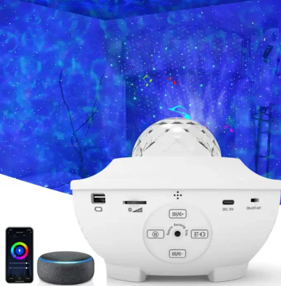 Wifi Projector Light Starry Auto Lighting System — Smart Projector