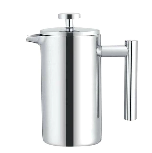 Stainless Steel French Press Coffee and Tea Pot
