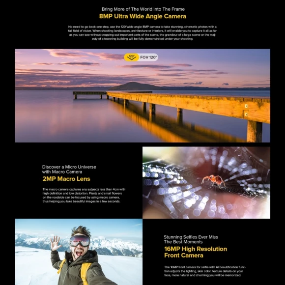 Rugged Phone with Infrared Distance Measure, Ulefone