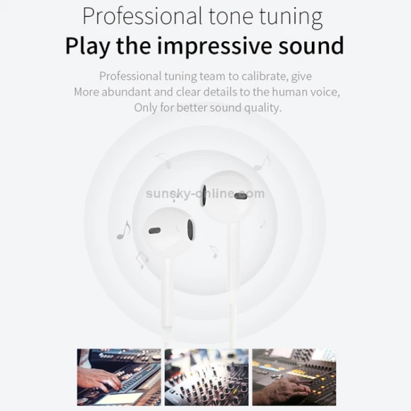 Wire Control In-Ear Earphone — Wireless Earbuds, JOYROOM