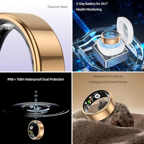 Smart Activity Tracker Ring — Smart Ring, TIAZUUX