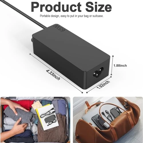 65W USB C Laptop Charger, DECSZDY
