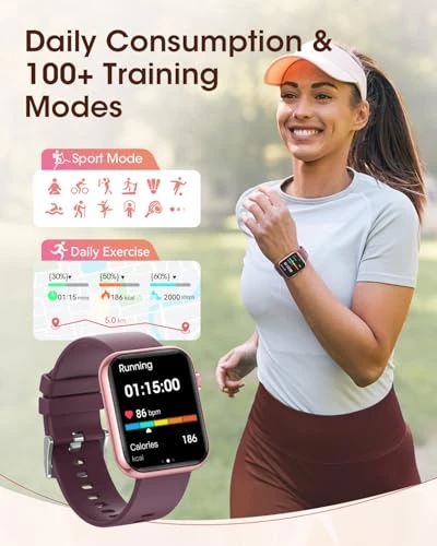 Health Fitness Smartwatch for Women — Fitness Tracker, KACUBAKU