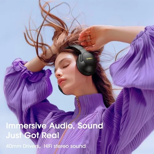 Over Ear Headphones Wireless — Wireless Earbuds, YUMONDEAR