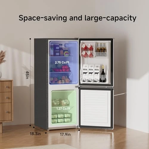 Small Refrigerator with Freezer — Smart Refrigerator, BANGSON