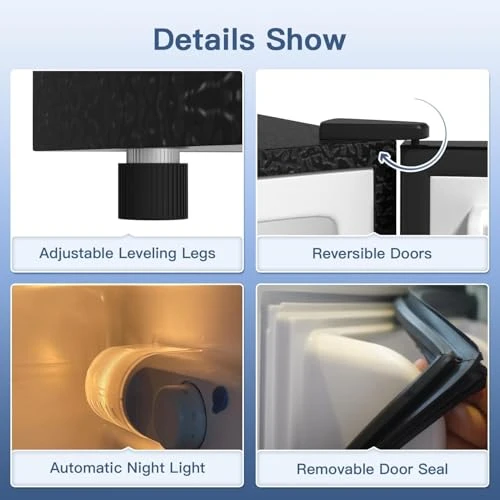 Small Refrigerator with Freezer — Smart Refrigerator, BANGSON