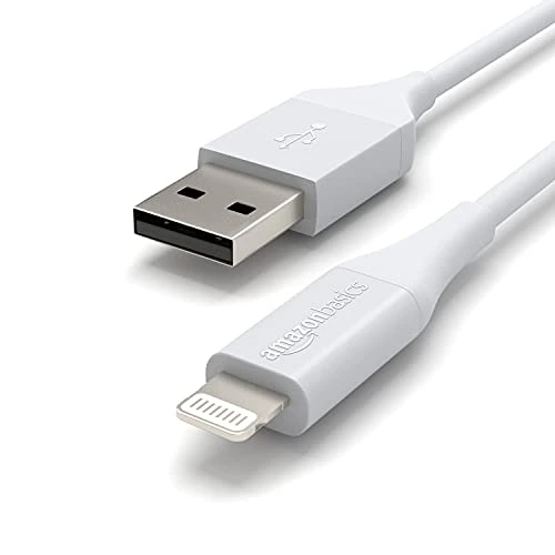 USB-A to Lightning Charger Cable, Amazon Basics