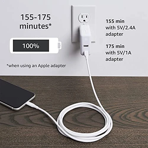 USB-A to Lightning Charger Cable, Amazon Basics