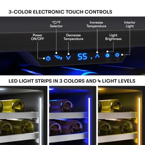 Wine Fridge Single Zone Under Counter, Zephyr