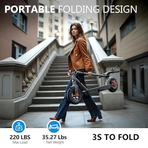 Electric Scooter with 10" Tires — Electric Scooter, SISIGAD