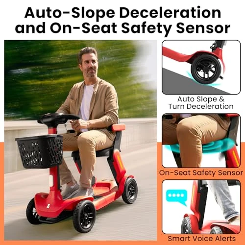 Foldable Mobility Scooter — Electric Scooter, Glashow