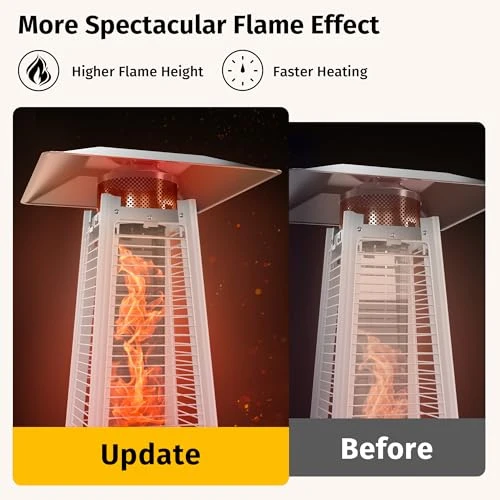 Pyramid Patio Heater, EAST OAK