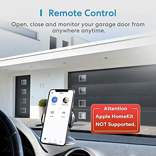 Smart Garage Door Opener Remote, meross