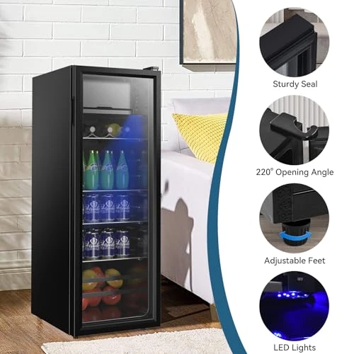 Beverage Refrigerator — Smart Refrigerator, DRIXNO