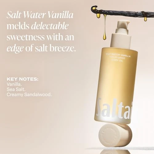 Luxurious Salt Water Vanilla Body Oil, Saltair