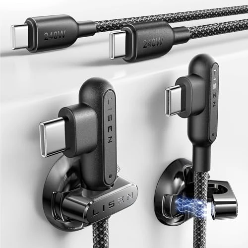 240W USB C to USB C Fast Charging Cable, LISEN