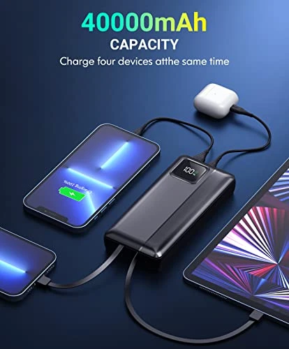 40000mAh Power Bank with PD 30W and QC4.0 Fast Charging — Power Bank, Dongguan Xionel Electronic Technology Co., Ltd