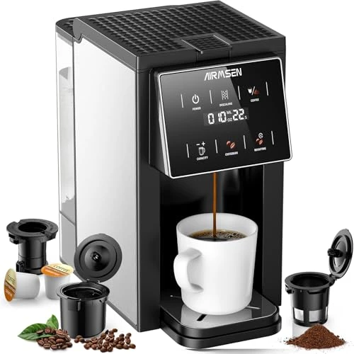 Grind & Brew Coffee Maker with Built-in Grinder — Coffee Maker, AIRMSEN