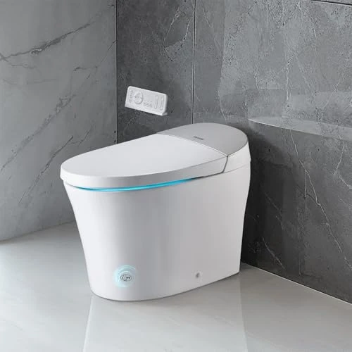 Smart Toilet with Heated Seat and Air Drying, VEVOR