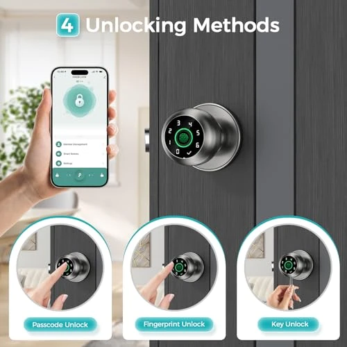 Smart Door Knob Lock — Smart Lock, HEI LIANG