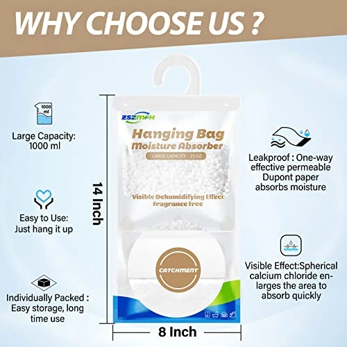 Moisture Absorber Hanging Bags, ZSZMFH
