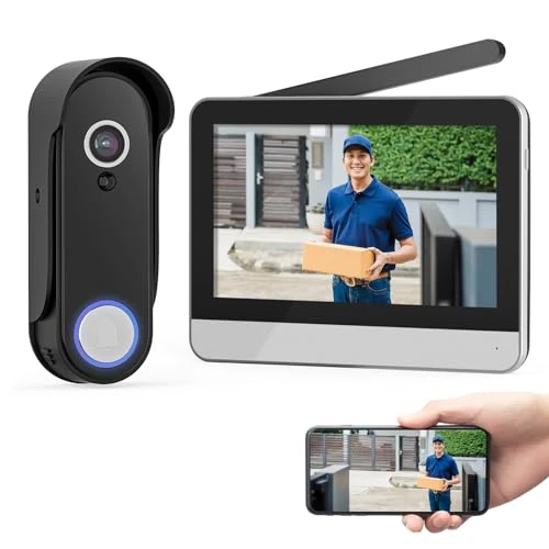 Wireless Smart Video Doorbell System — Video Doorbell, WISDOM VIEW
