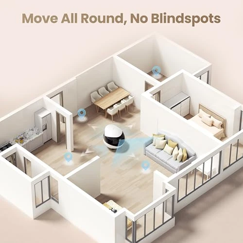 FamilyBot Indoor Security Camera Robot — Robot Pet, Enabot