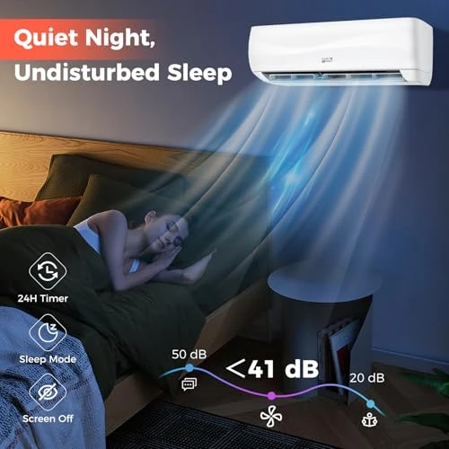 Mini Split Air Conditioner and Heater, COSTWAY