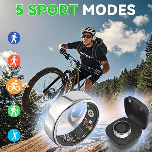 Smart Health & Fitness Ring — Smart Ring, Hivisuals