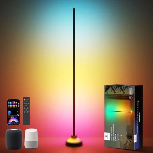 Smart RGB LED Floor Lamp with Music Sync — LED Strip Lights, APPECK