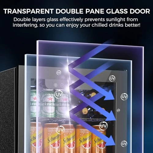 Beverage Refrigerator Cooler — Smart Refrigerator, Electactic