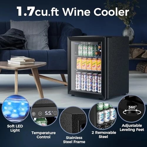 Beverage Refrigerator Cooler — Smart Refrigerator, Electactic