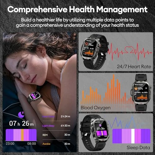 Smart Watch with HD Display — Fitness Tracker, XINGLINSHOE
