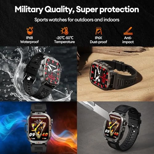 Smart Watch with HD Display — Fitness Tracker, XINGLINSHOE