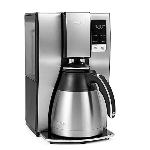 10-Cup Programmable Coffee Maker with Thermal Carafe — Coffee Maker, Mr. Coffee