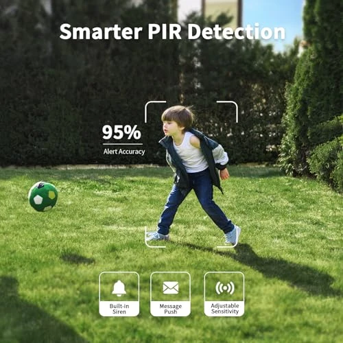 2K Solar Security Cameras Wireless Outdoor — Security Camera, SEHMUA