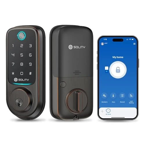 Smart Digital Door Lock — Smart Lock, SOLITY