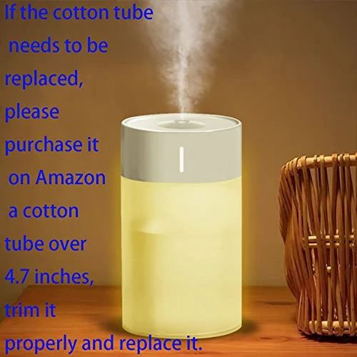 Mini Humidifier with 7 Color LED — Essential Oil Diffuser, HOTFFISH