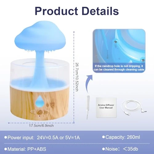 Rain Cloud Humidifier — Humidifier, Foyucool