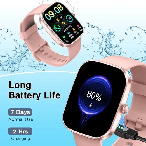 Smart Watch with Fitness Tracking and Bluetooth Calling — Smart Watch, Soudorv
