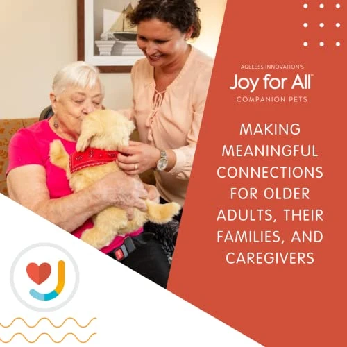Companion Pet for Seniors - Lifelike Animatronic Dog — Robot Pet, JOY FOR ALL