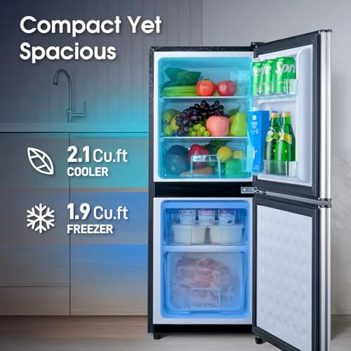 Fridge with Bottom Freezer, Anypro