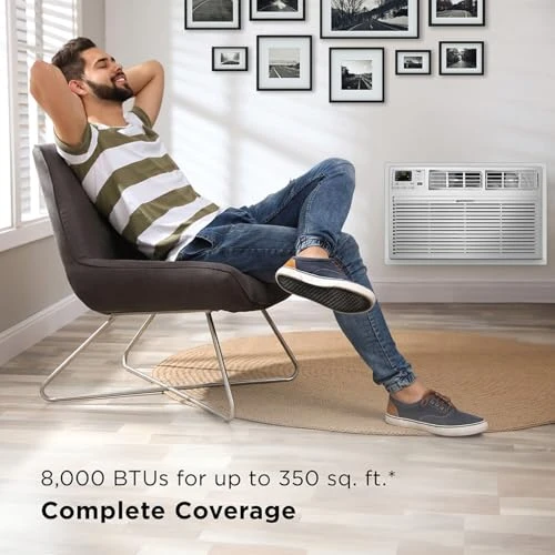 Heat 8,000 Smart Through-The-Wall Air Conditioner, Heater, Fan & Dehumidifier — Smart Fan, TCL