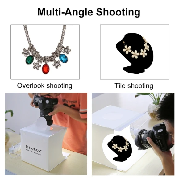 Folding Portable Light Photo Lighting Studio Shooting Tent Box Kit, PULUZ