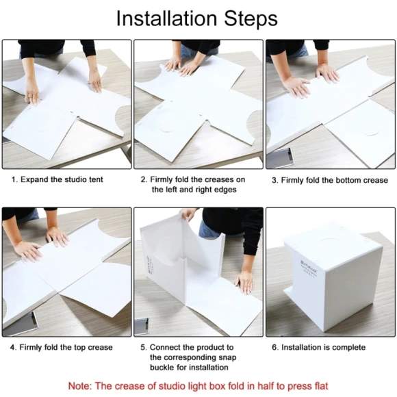 Folding Portable Light Photo Lighting Studio Shooting Tent Box Kit, PULUZ