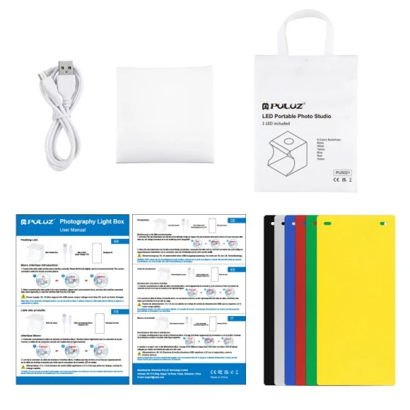 Folding Portable Light Photo Lighting Studio Shooting Tent Box Kit, PULUZ